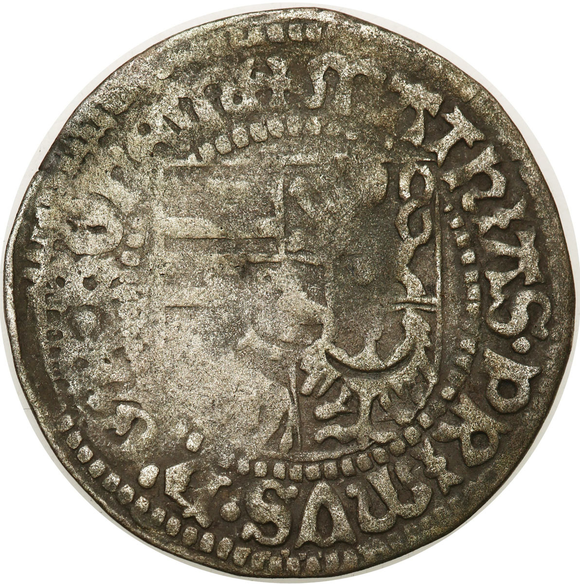 Śląsk. Maciej Korwin (1469-1490). Półgrosz, bez daty, Wrocław - RZADKI